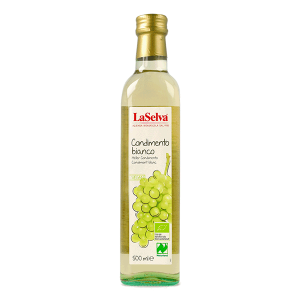 Condimento di aceto di vino bianco e mosto d'uva bio 500ml