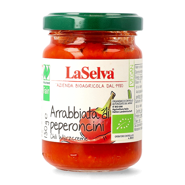 Condimento piccante peperoncini e peperoni bio 130g 1 condimento piccante all'arrabbiata bio 130g