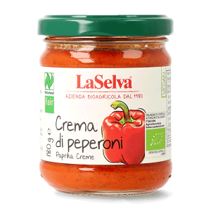 Crema di peperoni bio 180g