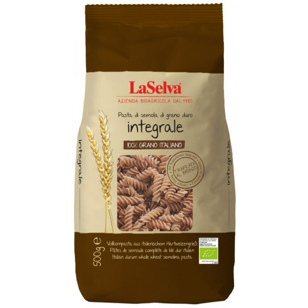 Fusilli integrali bio 500g 1 Fusilli integrali bio 500g