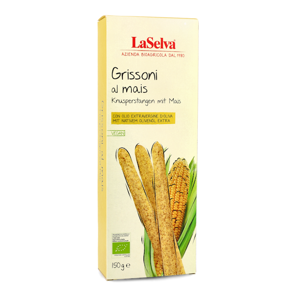 Grissoni al mais bio 150g 1 Grissoni al mais bio 150g