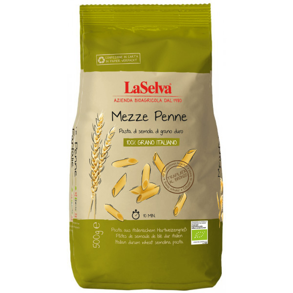 Mezze penne bio 500g 1 Mezze penne bio 500g