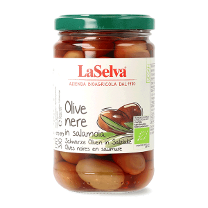 Olive in salamoia nere bio 310g