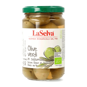 Olive in salamoia verdi bio 310g