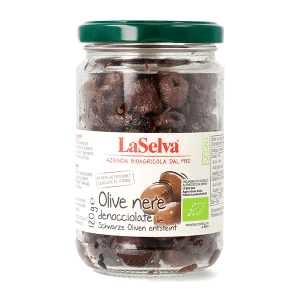 Olive nere al forno denocciolate bio 120g