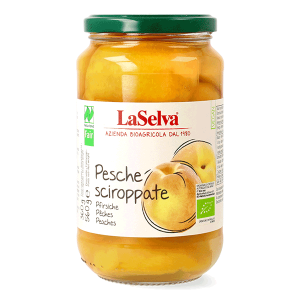 Pesche sciroppate bio 560g
