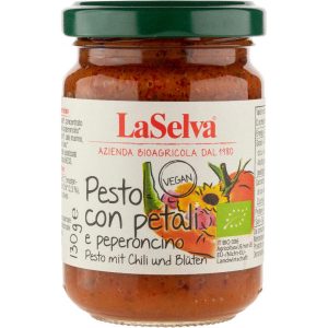 Organic pesto with blossom and chili 130g