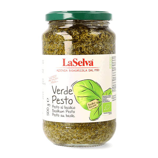 Pesto di basilico bio 500g 1 Pesto di basilico bio 500g