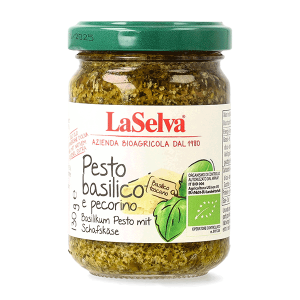Pesto di basilico con pecorino bio 130g