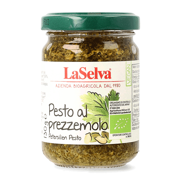 Pesto di prezzemolo bio 130g 1 Pesto di prezzemolo bio 130g
