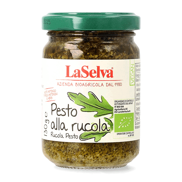 Pesto di rucola bio 130g 1 Pesto di rucola bio 130g