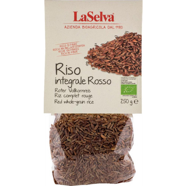 Riso integrale rosso bio 250g 1 Riso integrale rosso bio 250g