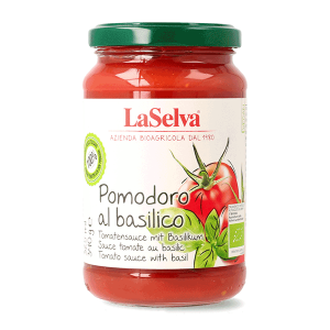 Salsa di pomodoro con basilico bio 340g