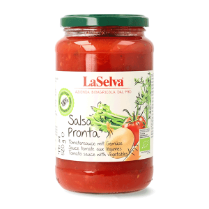 Salsa pronta con verdure bio 520g