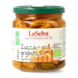 Zucca grigliata sott'olio d'oliva bio 280g