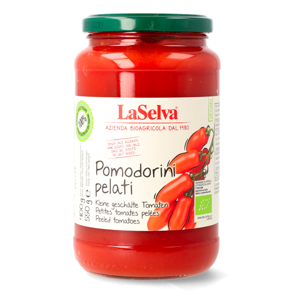 Pomodorini pelati bio 550g 1 Pomodori pelati bio 550g
