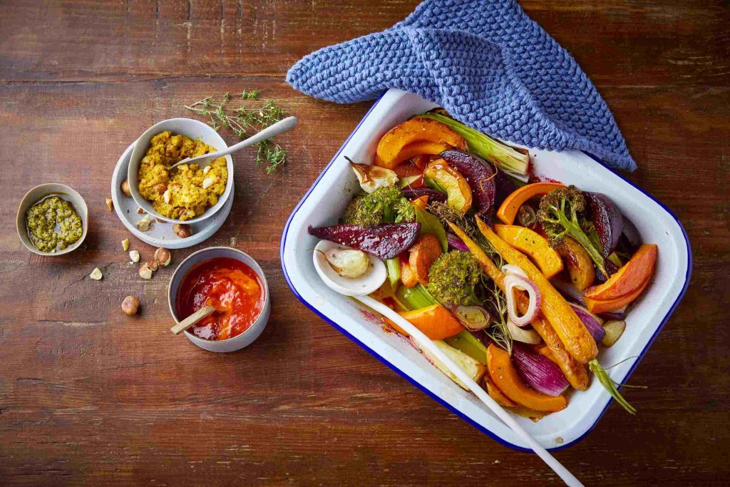 Verdure al forno con le sue salse 3 verdure al forno 1