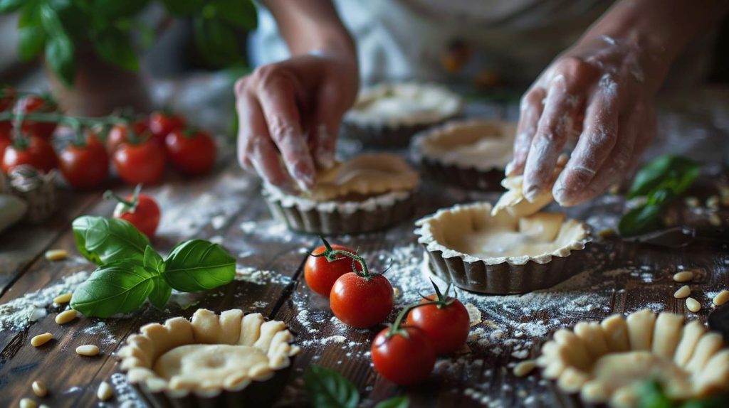 Tartellette Salate Ripiene: 5 Ricette Gourmet con Ingredienti Biologici 2 farcitura Tartellette Salate Ripiene