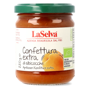 Confettura extra di albicocche bio 220g
