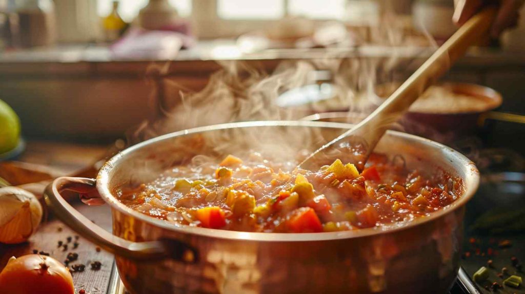 Chutney di Pomodori Gialli Biologici 2 cottura del chutney